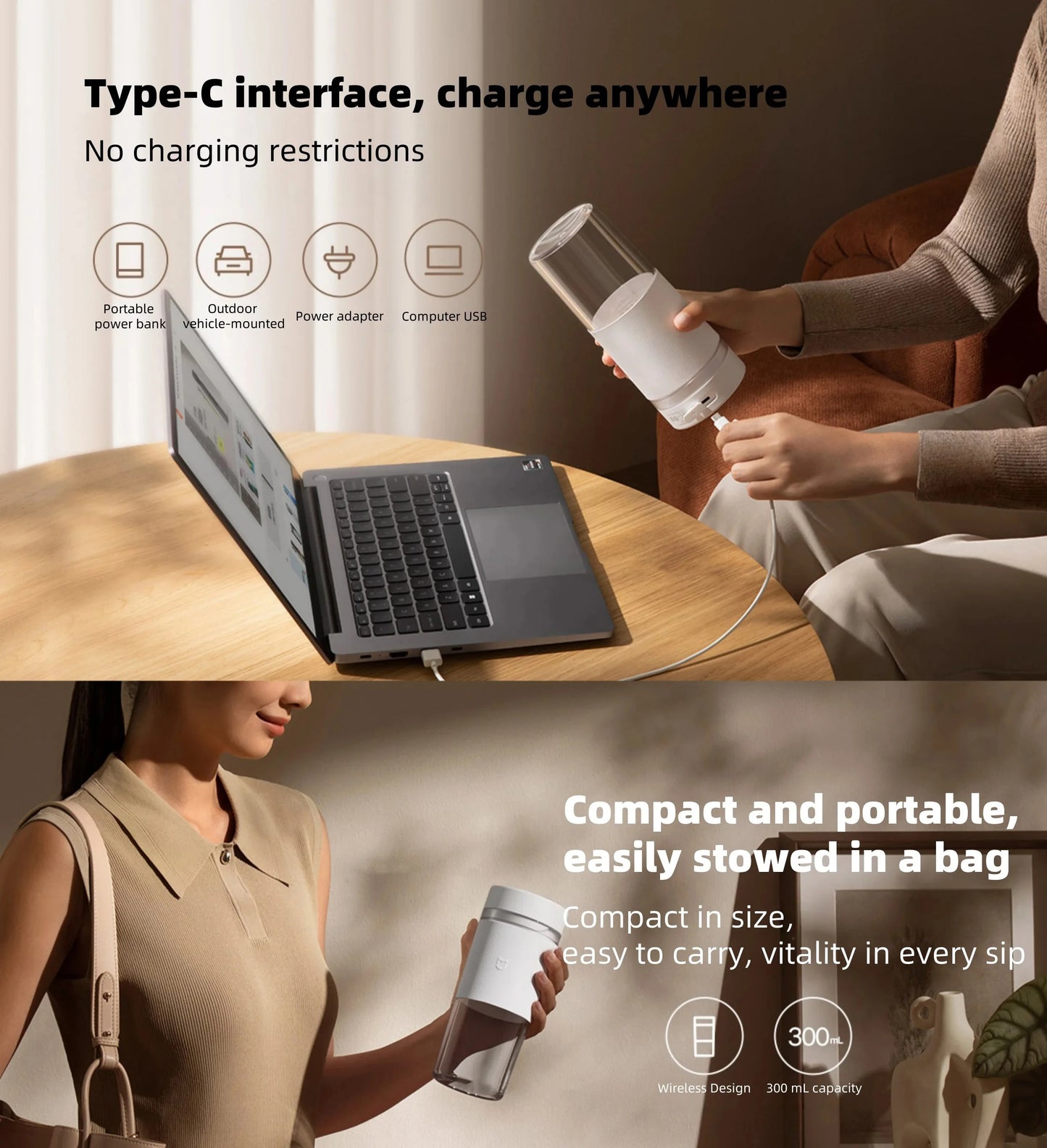 Juiciva Mijia Portable Mini Juicer