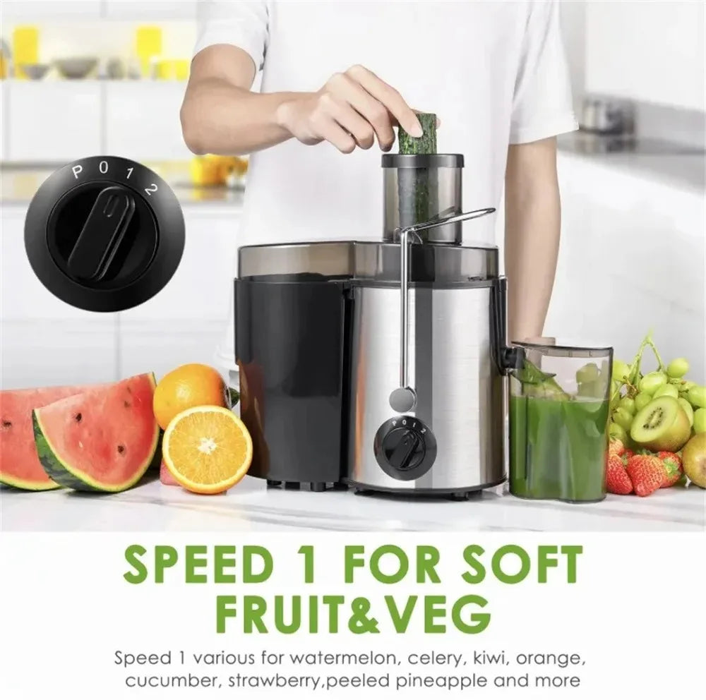 Juiciva 800W PowerPress Centrifugal Juicer