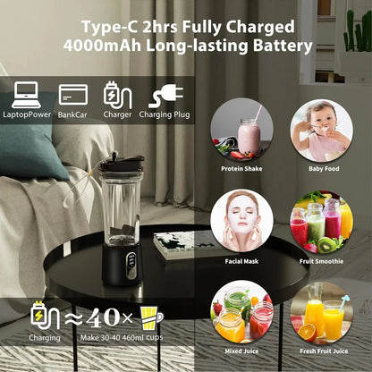 Juiciva 300W PowerBlend Portable Mixer