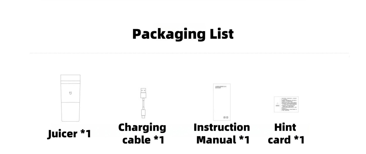 Juiciva Mijia Portable Mini Juicer