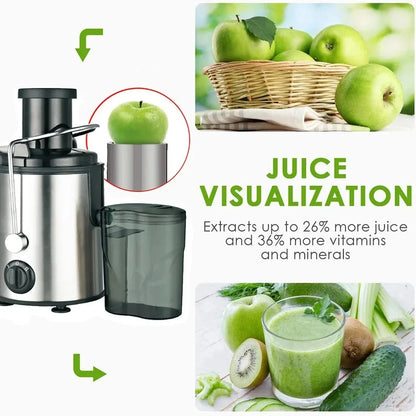 Juiciva 800W PowerPress Centrifugal Juicer