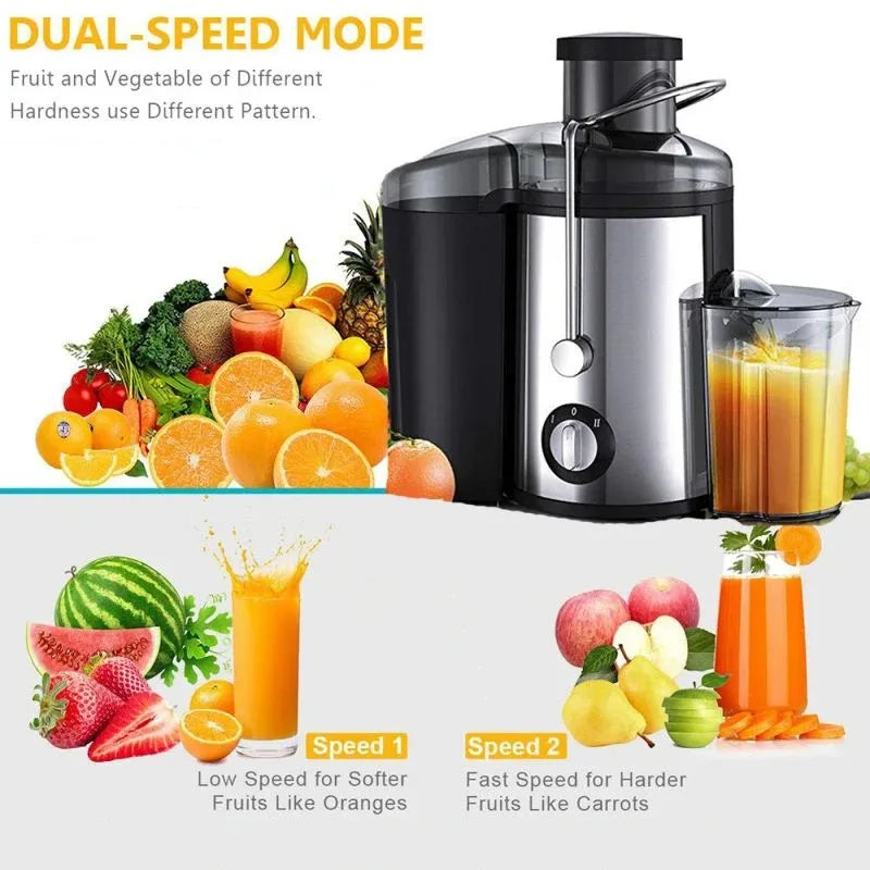 Juiciva 800W PowerPress Centrifugal Juicer