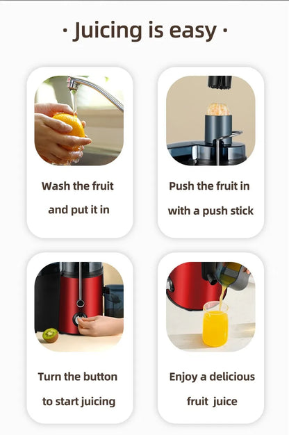 Juiciva 800W PowerPress Centrifugal Juicer