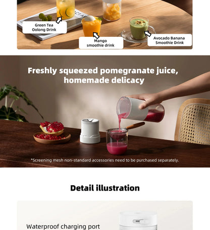 Juiciva Mijia Portable Mini Juicer
