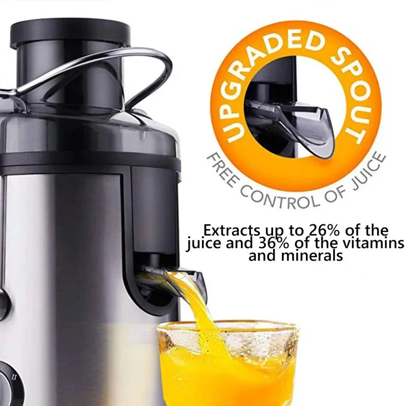 Juiciva 800W PowerPress Centrifugal Juicer