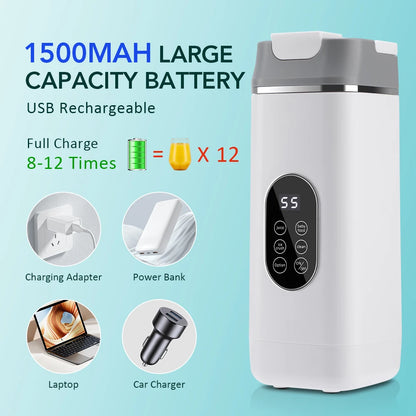 Juiciva 6-Blade Portable Blender Set